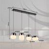 Cristallica Suspension Luminaires Globo Lighting LED Anthracite, 1 lumière