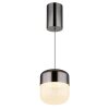 Cristallica Suspension Luminaires Globo Lighting LED Anthracite, 1 lumière