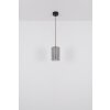 Lampigna Suspension Luminaires Globo Lighting LED Laiton, Noir, 1 lumière