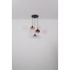 Sander Suspension Luminaires Globo Lighting Noir, 3 lumières