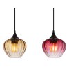 Sander Suspension Luminaires Globo Lighting Noir, 3 lumières