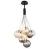 Ballgi Suspension Luminaires Globo Lighting Noir, 9 lumières