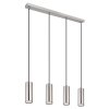 Robby Suspension Luminaires Globo Lighting Nickel mat, 4 lumières