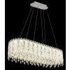 Klunka Suspension Luminaires Globo Lighting LED Chrome, 1 lumière, Télécommandes