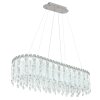 Klunka Suspension Luminaires Globo Lighting LED Chrome, 1 lumière, Télécommandes