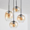 Soutinho Suspension, Boule lumineuse Ambre, Clair, 4 lumières