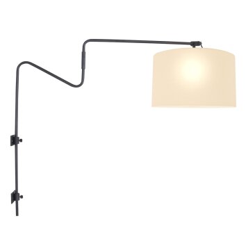 Linstrøm Applique murale Luminaires Steinhauer Noir, 1 lumière