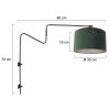 Linstrøm Applique murale Luminaires Steinhauer Noir, 1 lumière