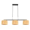 Stang Suspension Luminaires Steinhauer Noir, 3 lumières