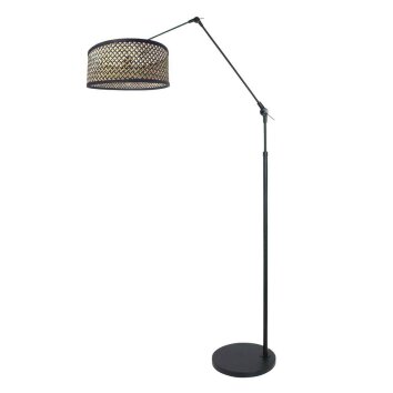 Chic Lampadaire Luminaires Steinhauer Noir, 1 lumière