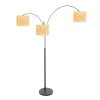 Light Lampadaire Luminaires Steinhauer Noir, 3 lumières