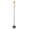 Vidrio Lampadaire Luminaires Steinhauer Noir, 1 lumière