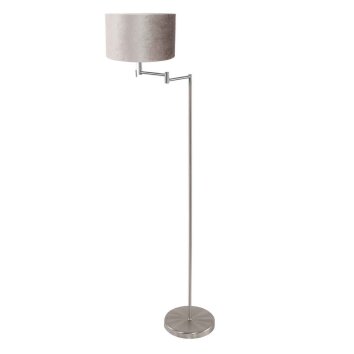 Bella Lampadaire Luminaires Steinhauer Acier brossé, 1 lumière