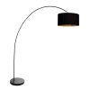 Solva Lampadaire Luminaires Steinhauer Noir, 1 lumière