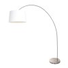 Solva Lampadaire Luminaires Steinhauer Acier brossé, 1 lumière