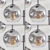 Ripoll Suspension, Boule lumineuse, Suspension Clair, Fumé, 4 lumières