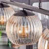 Koyoto Suspension, Boule lumineuse, Suspension Ambre, Clair, 3 lumières