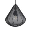 DOLWEN Suspension Luminaires Eglo Noir, 1 lumière