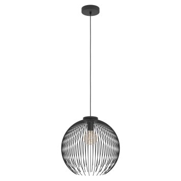 VENEZUELA Suspension Luminaires Eglo Noir, 1 lumière