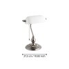 BANKER Lampe à poser Luminaires Eglo Nickel mat, 1 lumière