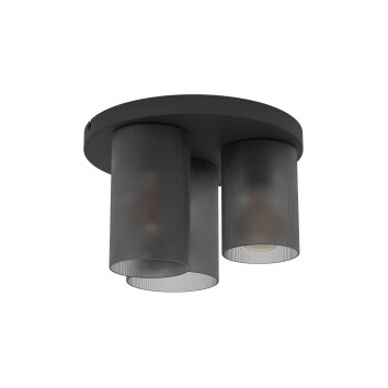 COLOMERA Applique murale Luminaires Eglo Noir, 3 lumières