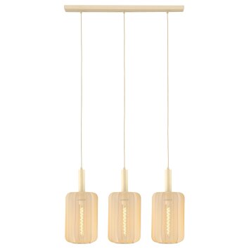 CORINA Suspension Luminaires Lucide Beige, 3 lumières