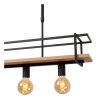 MILONGA Suspension Luminaires Lucide Noir, 4 lumières