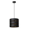 ROSAS Suspension Luminaires Lucide Noir, 1 lumière