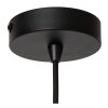 ROSAS Suspension Luminaires Lucide Noir, 1 lumière