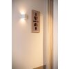 VERTIGO Applique murale Luminaires Lucide LED Blanc, 1 lumière, Détecteur de mouvement