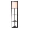 MENNO Lampadaire Luminaires Lucide Noir, 1 lumière