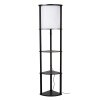 MENNO Lampadaire Luminaires Lucide Noir, 1 lumière