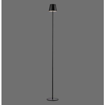 EURIA Lampadaire Luminaires Leuchten Direkt LED Noir, 1 lumière