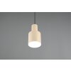 Agudo Suspension Luminaires Trio Beige, 1 lumière