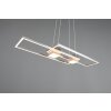 ALBANY Suspension Luminaires Trio LED Nickel mat, 1 lumière, Télécommandes