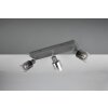 Cadiz Spot de plafond Luminaires Reality Anthracite, 3 lumières