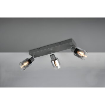 Cadiz Spot de plafond Luminaires Reality Anthracite, 3 lumières