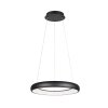 Cardona Suspension Luminaires Trio LED Noir, 1 lumière