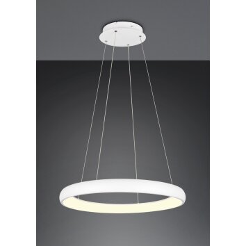 Cardona Suspension Luminaires Trio LED Blanc, 1 lumière