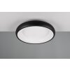 Cardona Plafonnier Luminaires Trio LED Noir, 1 lumière