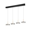 Celeste Suspension Luminaires Trio LED Noir, 1 lumière