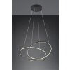 Darvin Suspension Luminaires Trio LED Noir, 1 lumière