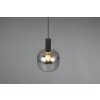 Diva Suspension Luminaires Trio Noir, 1 lumière