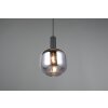 Diva Suspension Luminaires Trio Noir, 1 lumière