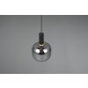 Diva Suspension Luminaires Trio Noir, 1 lumière