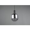 Diva Suspension Luminaires Trio Noir, 1 lumière