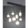 Diva Suspension Luminaires Trio Laiton, 8 lumières