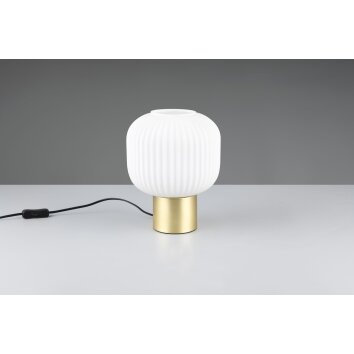 Diva Lampe à poser Luminaires Trio Laiton, 1 lumière