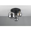 Diva Plafonnier Luminaires Trio Noir, 3 lumières