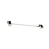 Enrico Applique murale Luminaires Trio LED Chrome, 3 lumières